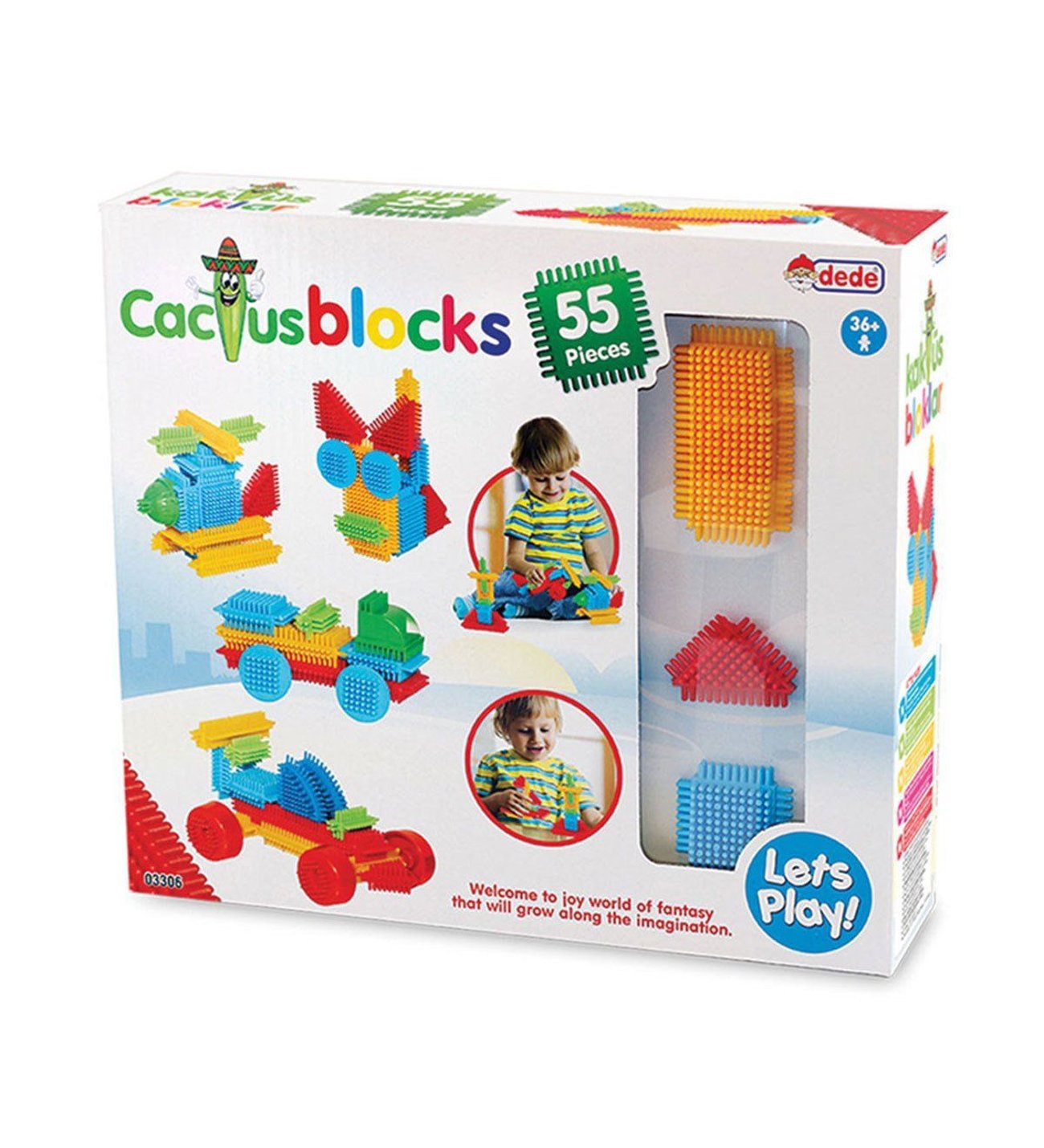 Dede Kaktüs Bloklar 55 Parça 03306