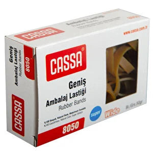 Cassa Ambalaj Lastiği % 100 Kauçuk 50 GR Geniş 8050