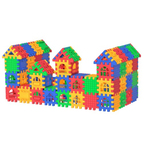 Dede Oyuncak Puzzle City 128 Parça (Dede-03703)