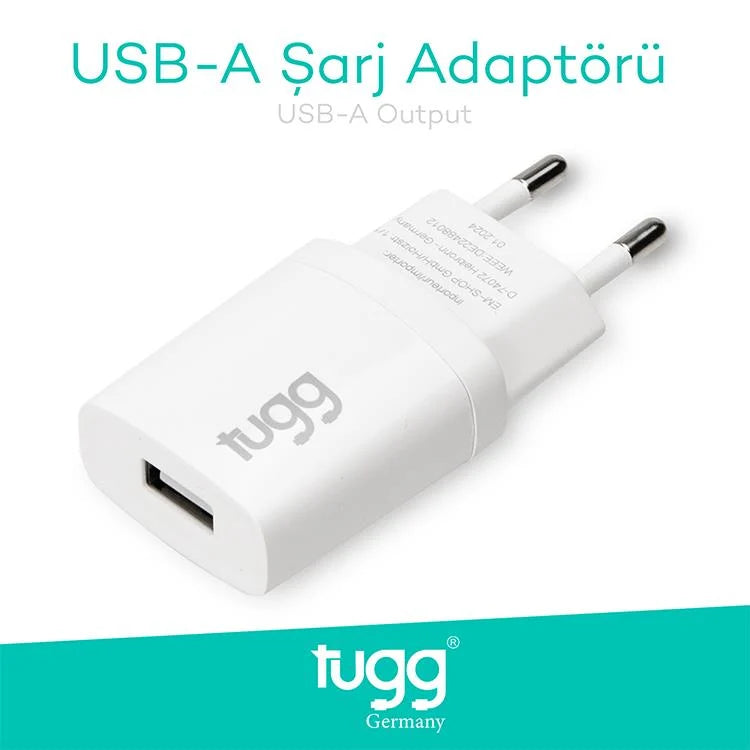 TUGG Germany 5W PD Şarj Başlığı USB-A 5W