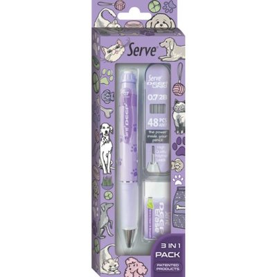 SERVE DOGA DESENLI DEEP KLM & DEEP SILGI & DEEP MIN 0,7MM LAV