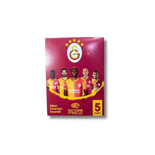 GALATASARAY - MYTHOS RİSE FUTBOLCU KARTLARI 2025-2026 (5 Paket)