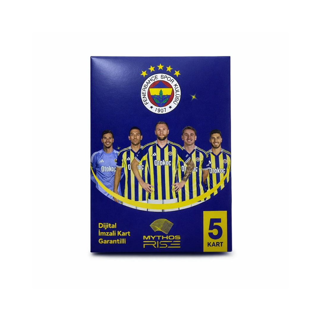 FENERBAHÇE - MYTHOS RİSE FUTBOLCU KARTLARI 2025-2026 (5 Paket)