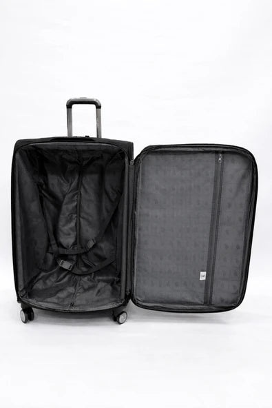 U.S. Polo Assn. Kumaş Orta Boy Valiz Siyah