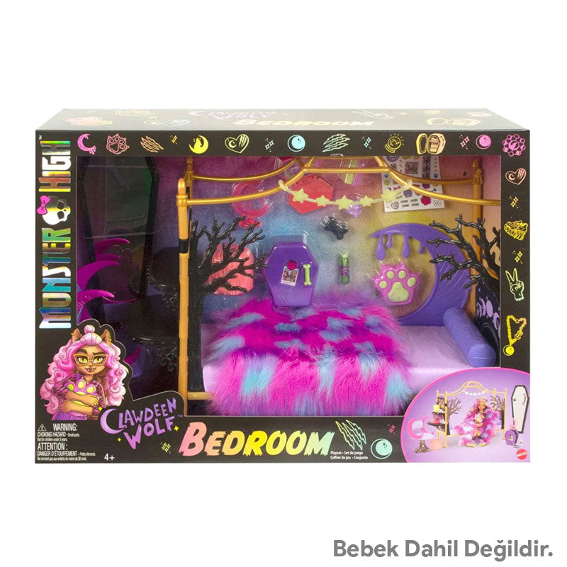Monster High Yatak Odası Oyun Seti HHK64