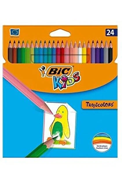 TROPICOLORS KURU BOYA KALEMİ 24 RENK