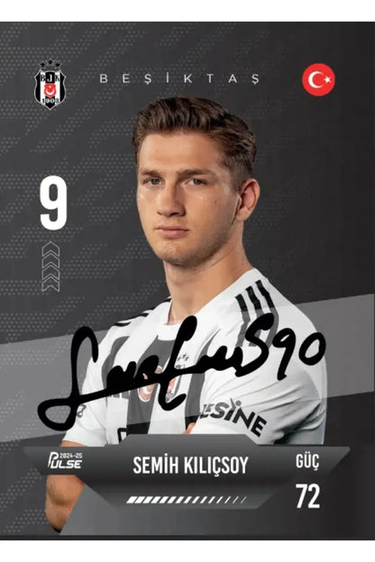 BEŞİKTAŞ - PULSE FUTBOLCU KARTLARI 2024-2025 PAKET