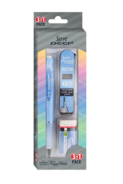 SERVE DEEP KALEM & DEEP SILGI & DEEP MIN 0,7MM GMV
