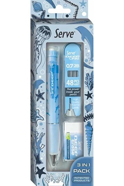 SERVE DOGA DESENLI DEEP KLM & DEEP SILGI & DEEP MIN 0,7MM GMV