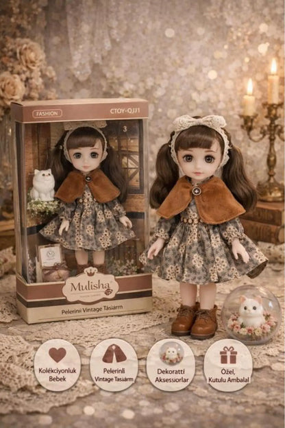 Ctoy Oyuncak Mulisha Klasik Moda Aksesuarlı Oyuncak Bebek Ctoy-Qj105C (CTOY-QJ105C)