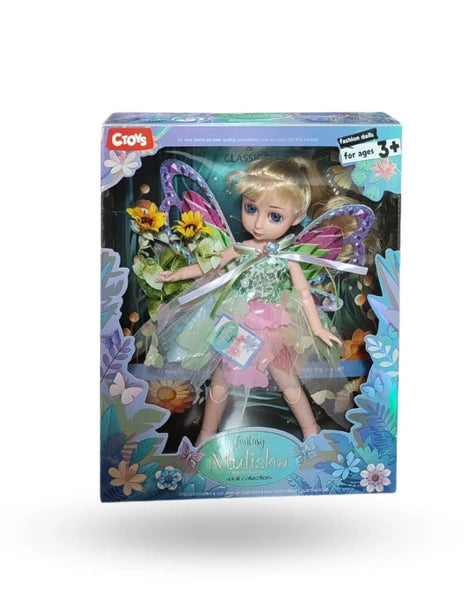 Ctoy Oyuncak Mulisha Çiçek Aksesuarlı Bebek 12 Inch (Ctoy-qj161d)