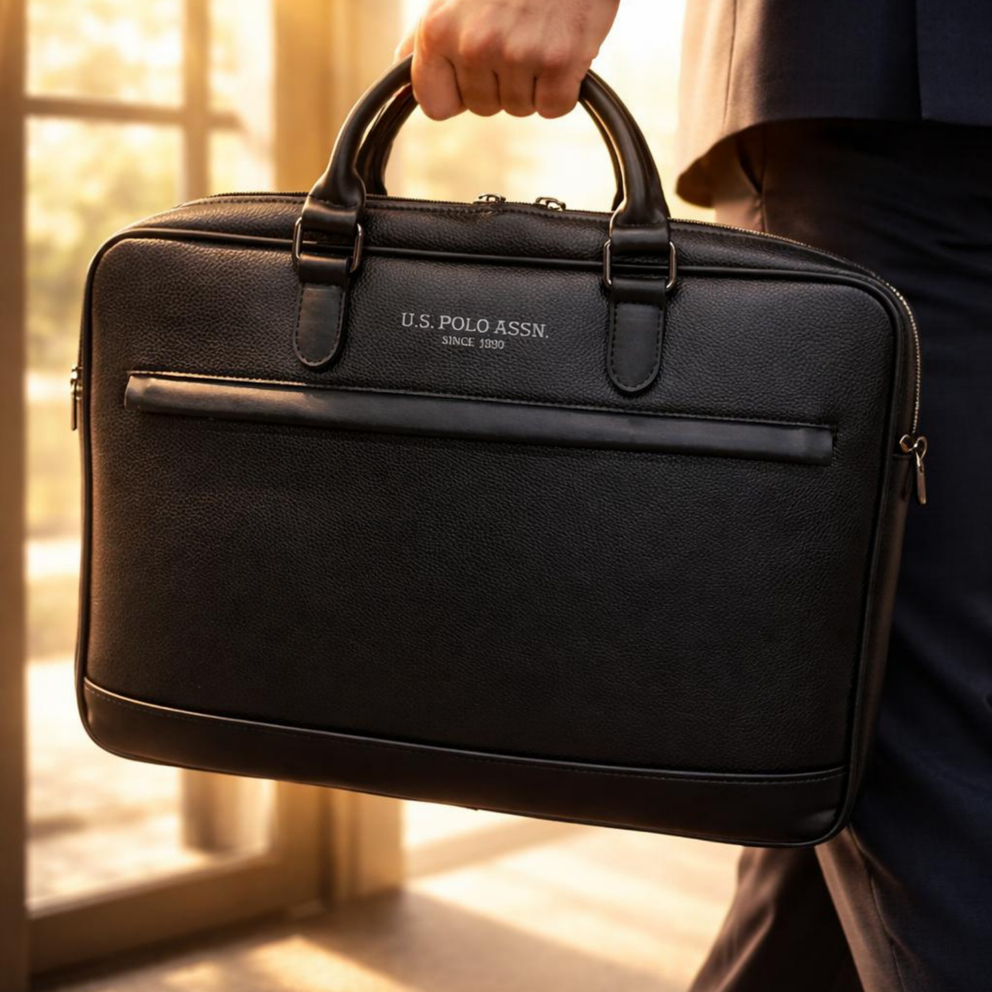 U.S. Polo Assn. El Çantası Siyah PLEVRAYD26009