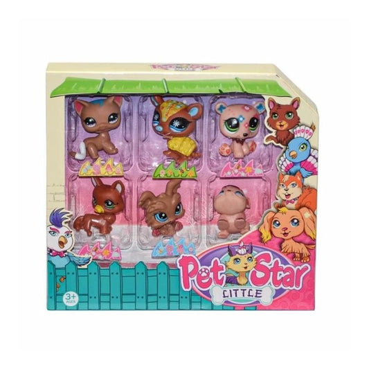 PET STAR LİTTLE 6LI FİGÜR KUTUDA
