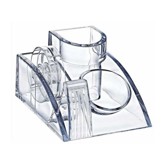 OPS KLM 304 MASAÜSTÜ ORGANİZER KALEMLİK BANTLIKLI ŞEFFAF