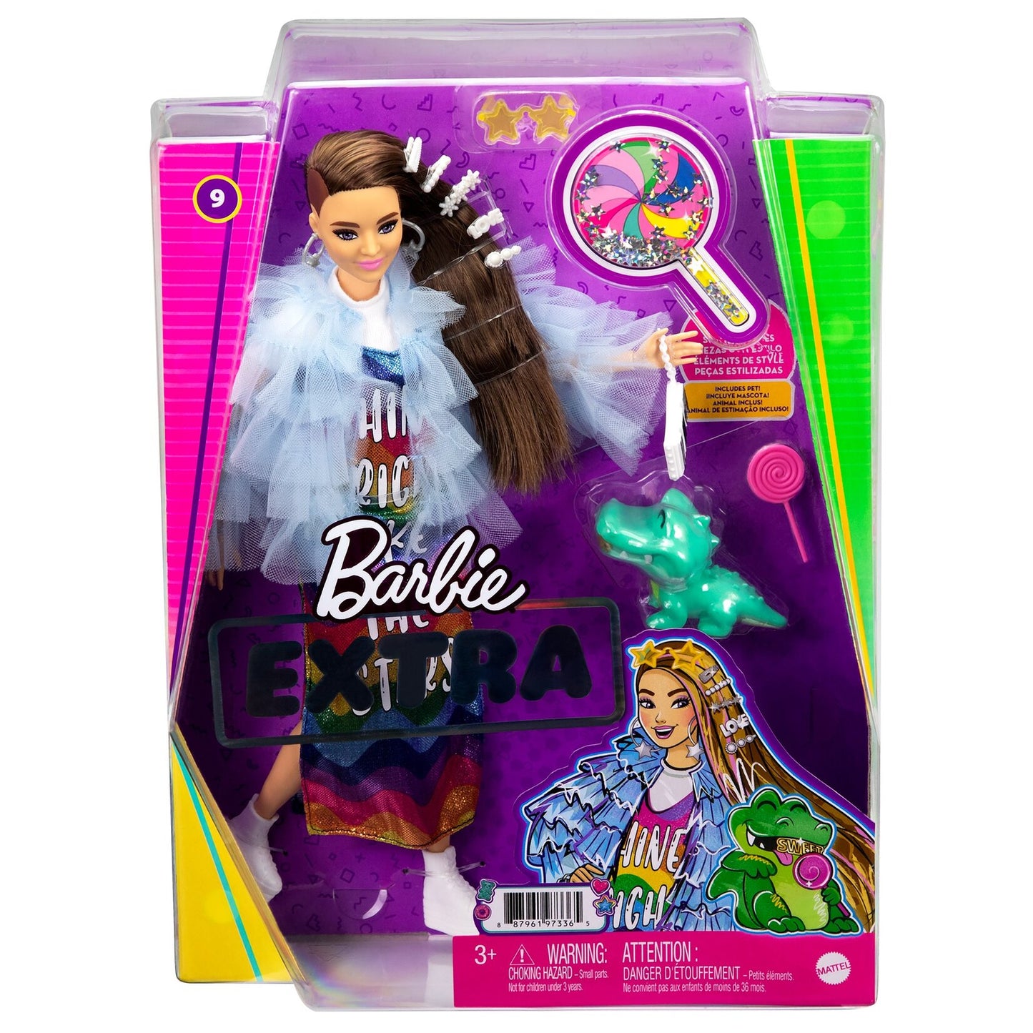 Barbie Extra Ekose Ceketli Bebek Hdj46 (mtl-hdj46)