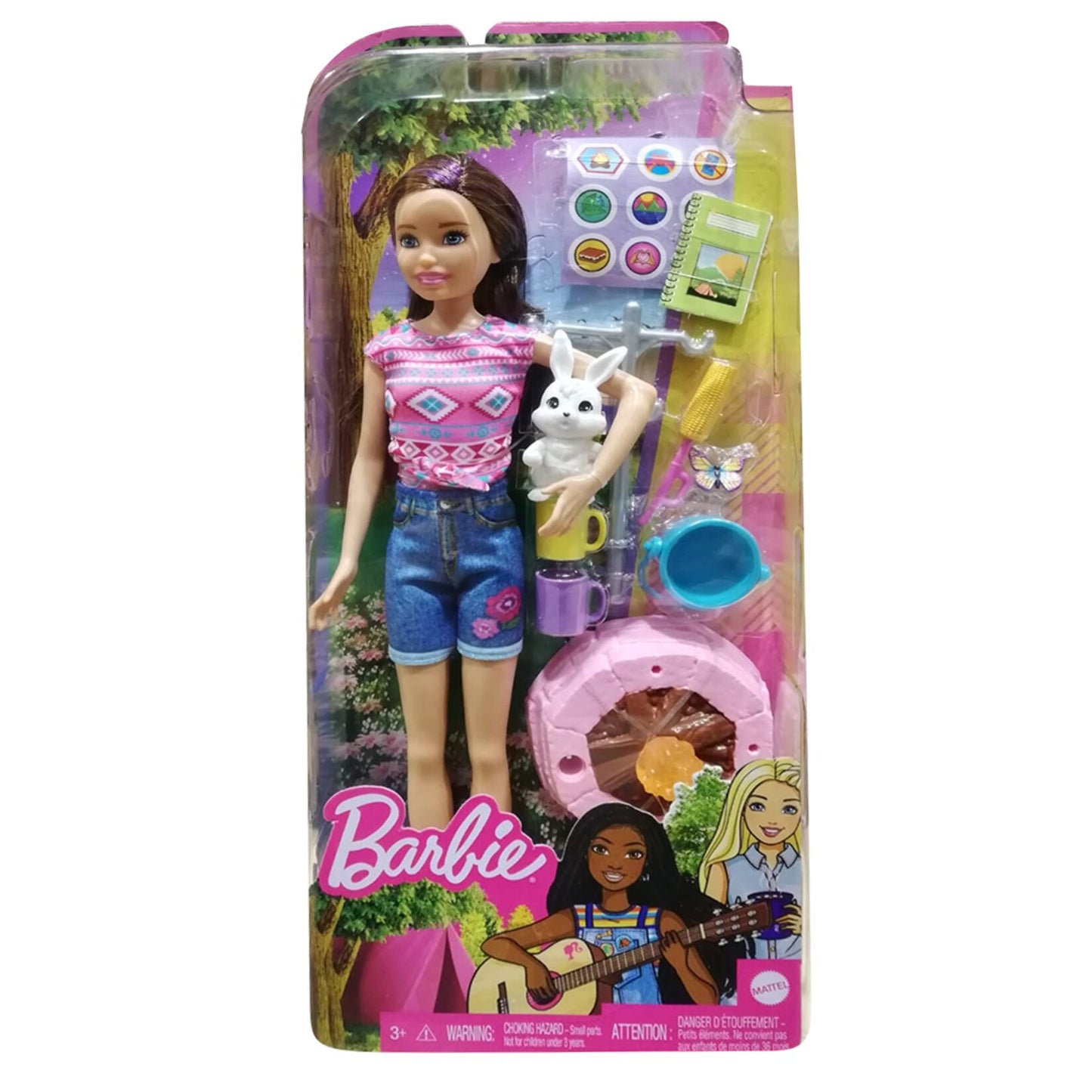 Barbienin Kız Kardeşleri Kampa Gidiyor Oyun Seti HDF69