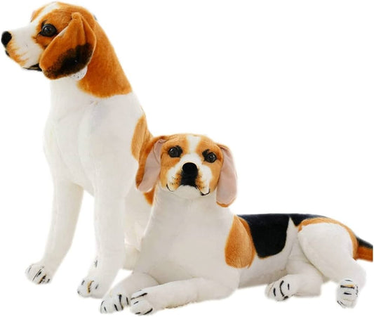 PELUŞ KÖPEK OTURAN GERÇEKÇİ