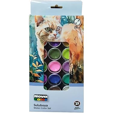 NOVA COLOR SULUBOYA 21 Lİ