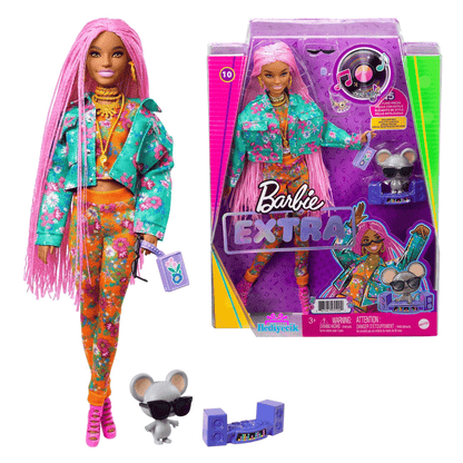 Barbie Extra Ekose Ceketli Bebek Hdj46 (mtl-hdj46)