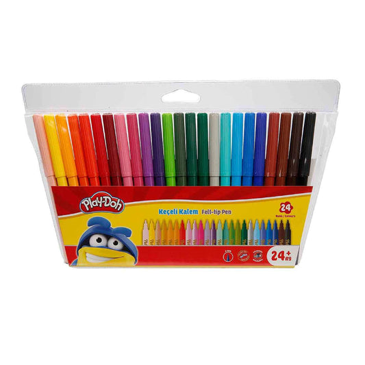 PLAY-DOH KEÇELİ KALEM 2 MM. 24 RENK (PVC)