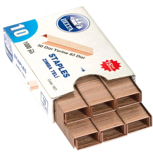 Delta Zımba Teli 1000 Lİ No:10 Sarı 1621