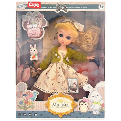 Ctoy Oyuncak Mulisha Klasik Moda Aksesuarlı Oyuncak Bebekctoy-Qj171C (Ctoy-qj171c)