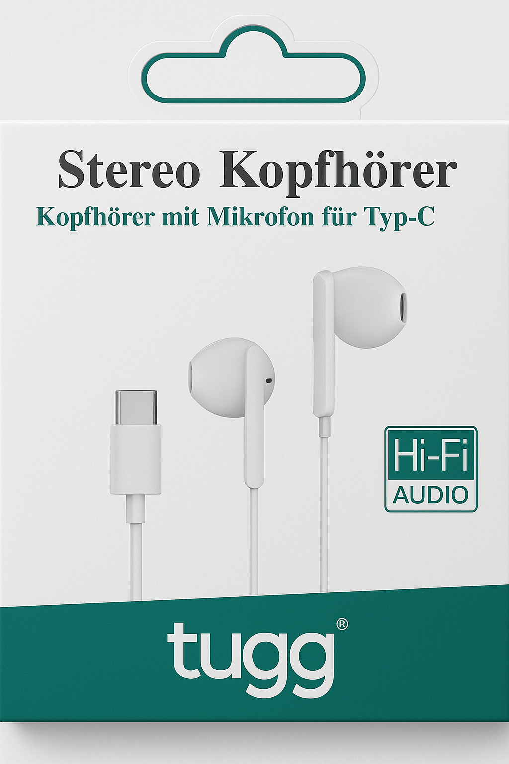 TUGG Germany Kablolu Kulaklık Type-C
