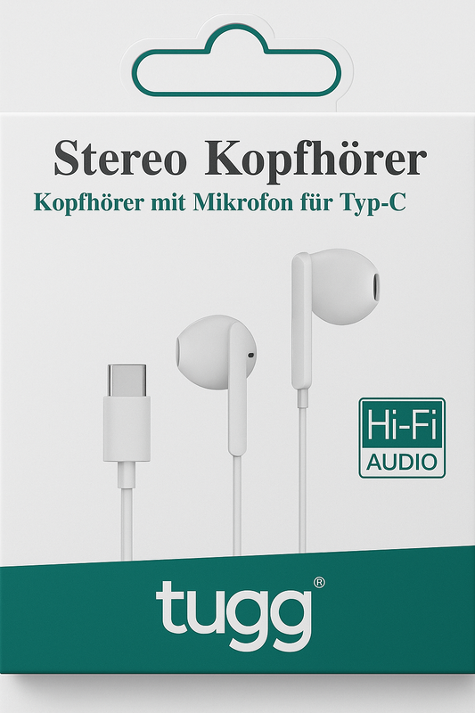 TUGG Germany Kablolu Kulaklık Type-C