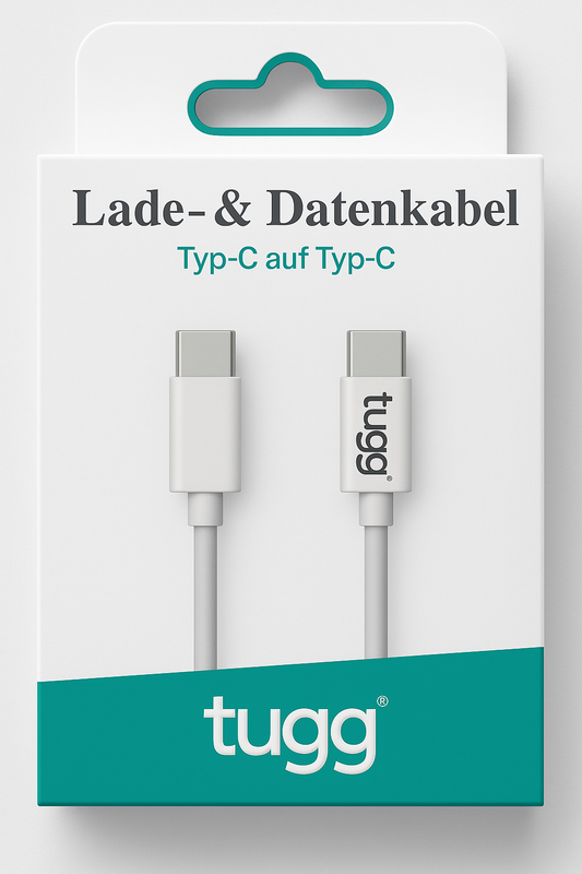 TUGG Germany Şarj ve Veri Kablosu Type-C Type-C 1M
