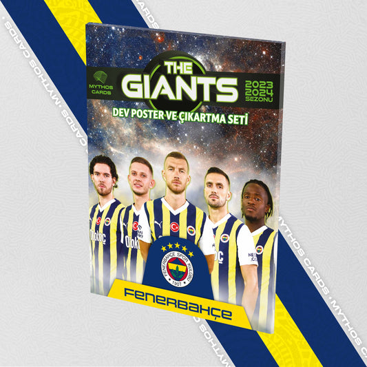 FENERBAHÇE - THE GIANTS 2024-2025 POSTER VE ÇIKARTMA SETİ