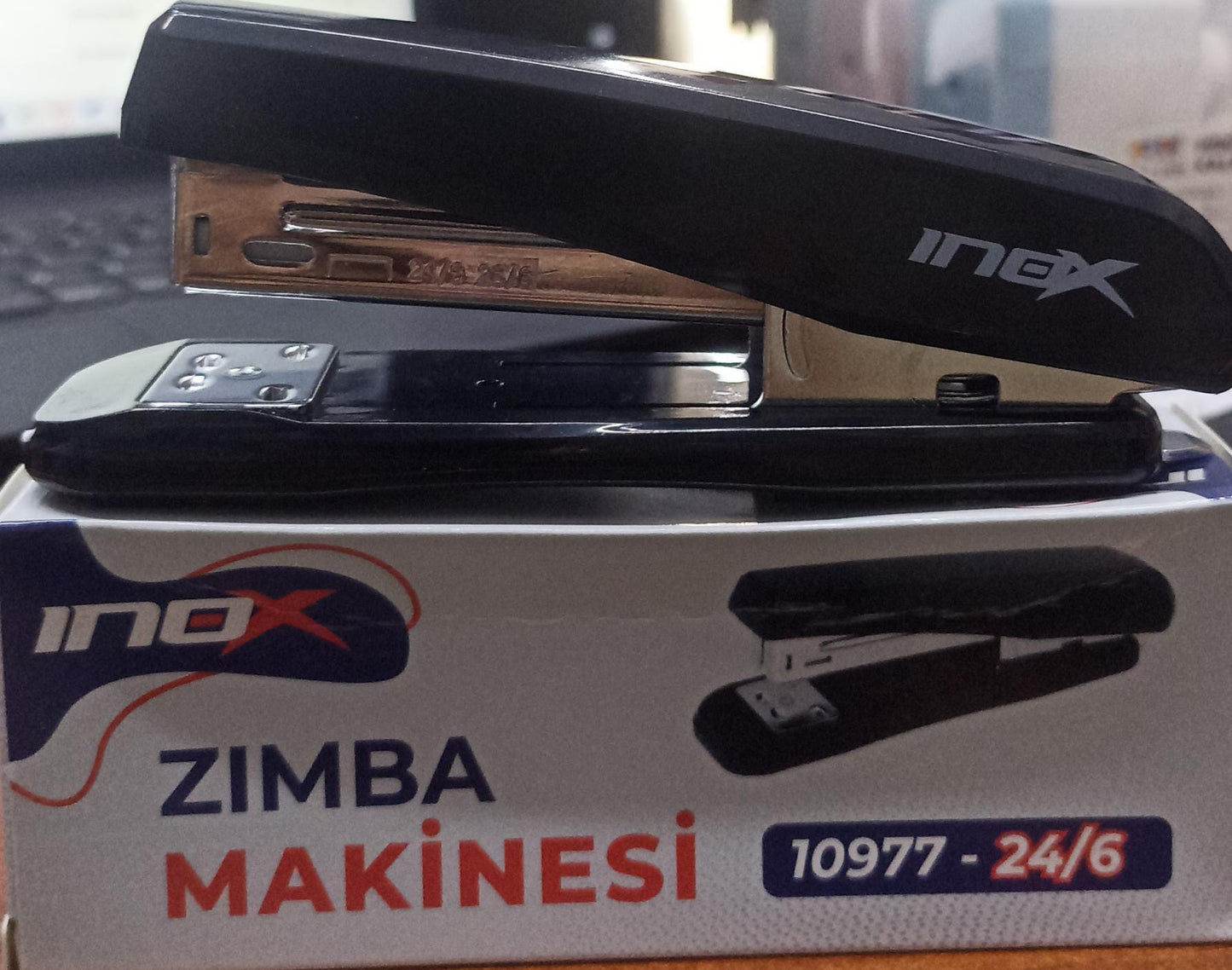 INOX 24/6 ZIMBA MAKİNESİ - SİYAH