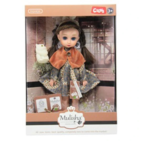 Ctoy Oyuncak Mulisha Klasik Moda Aksesuarlı Oyuncak Bebek Ctoy-Qj105C (CTOY-QJ105C)