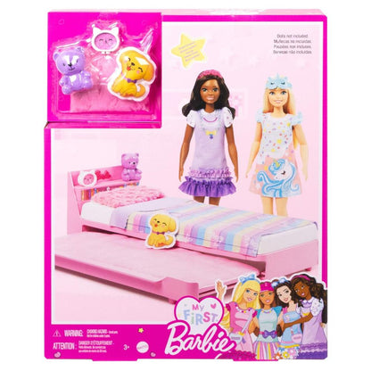 Barbie İlk Bebeğim Barbienin Yatağı Oyun Seti Hmm64 (mtl-hmm64)
