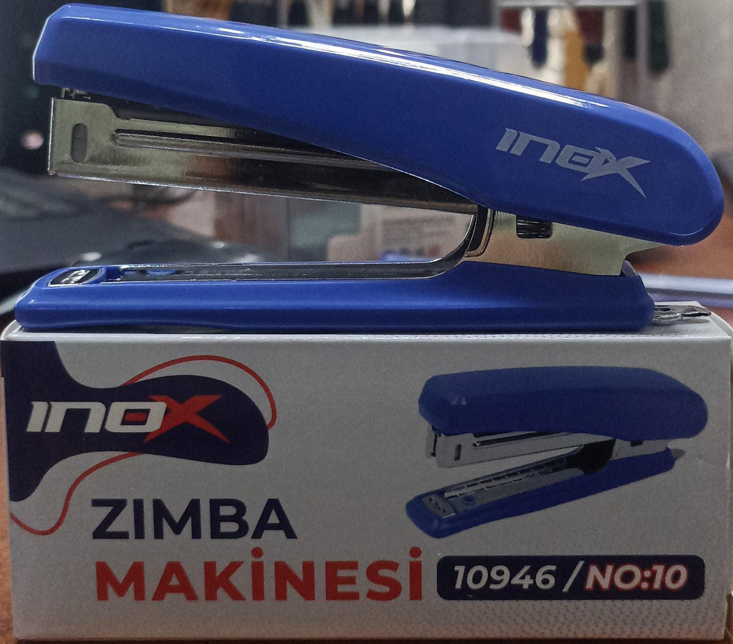 INOX NO:10 ZIMBA MAKİNESİ - MAVİ