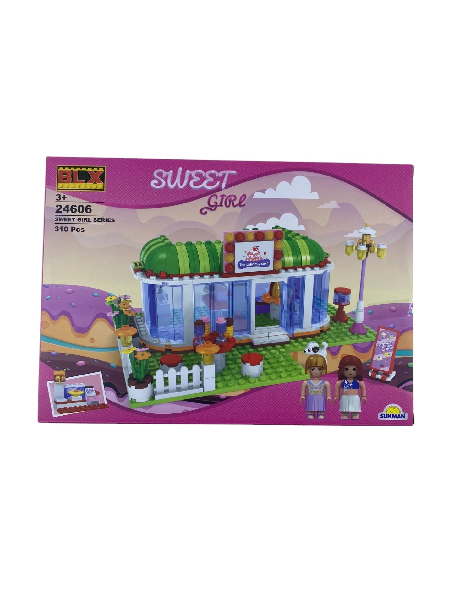 310 PARÇA LEGO TATLI CAFE