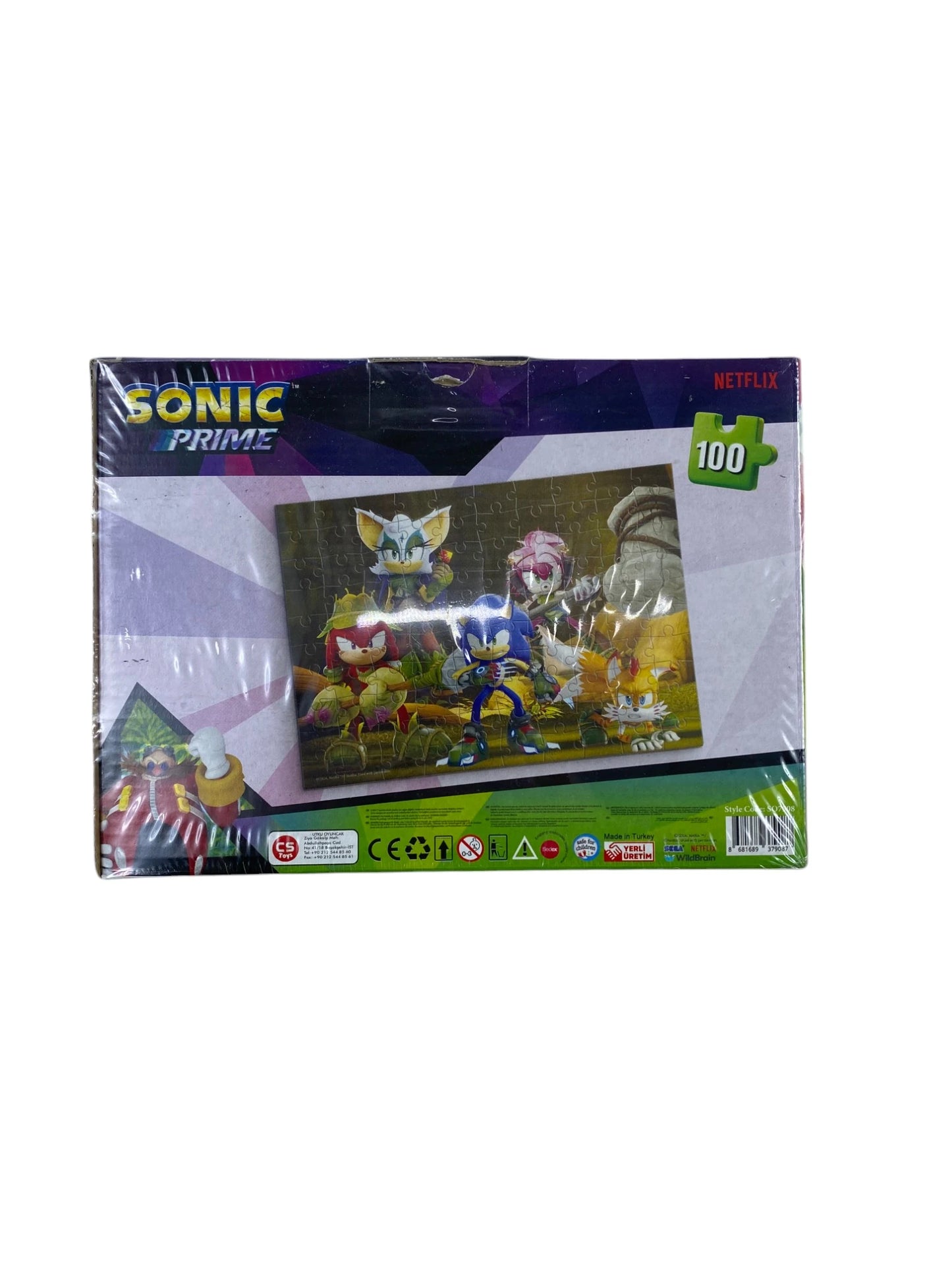 SONIC 100 PCS PUZZLE