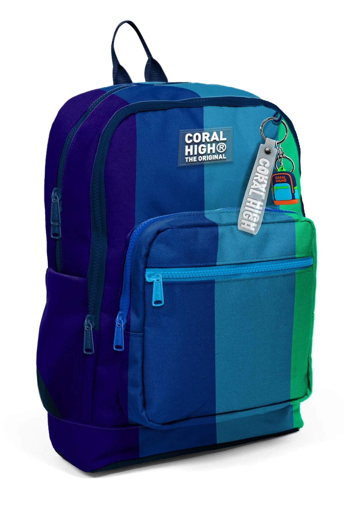 Renkli Çizgili 3 lü Okul Çanta Seti SET0123781