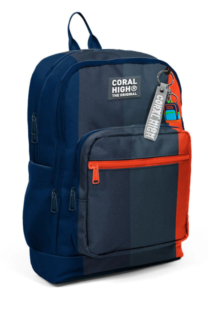 Coral High Kids Renkli Çizgili 3’lü Okul Çanta Seti SET0123782