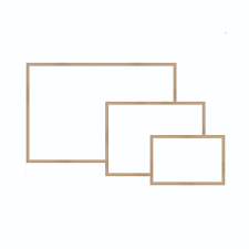 AHŞAP ÇERÇEVE YAZI TAHTASI 30x45