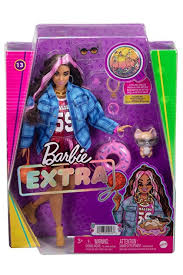 Barbie Extra Ekose Ceketli Bebek Hdj46 (mtl-hdj46)