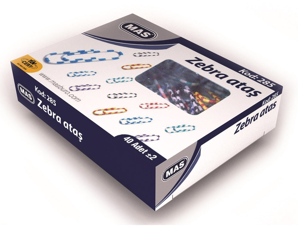 Zebra Ataş Pvc Kaplı 28 Mm
