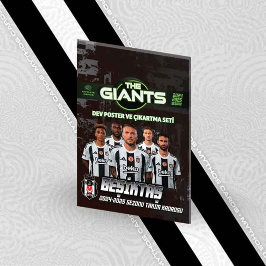 BEŞİKTAŞ - THE GIANTS 2024-2025 POSTER VE ÇIKARTMA SETİ