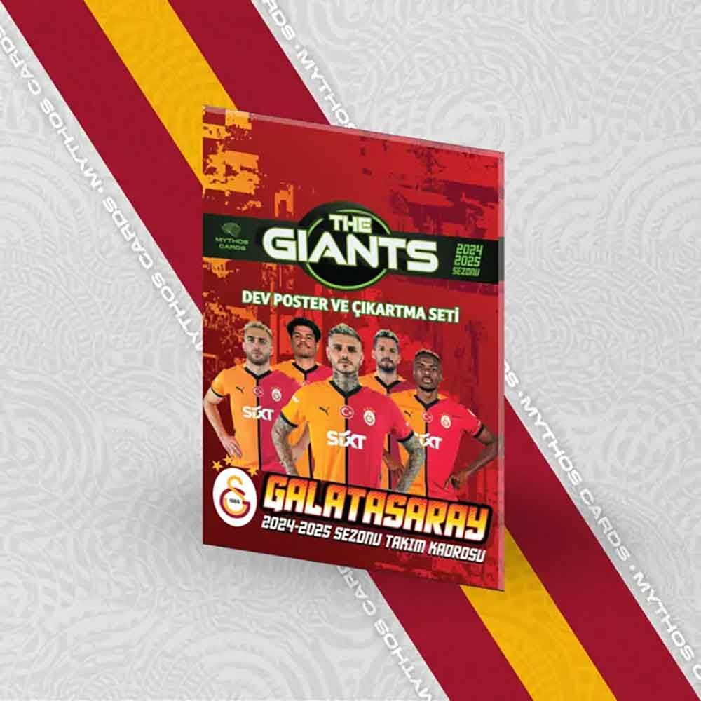 GALATASARAY - THE GIANTS 2024-2025 POSTER VE ÇIKARTMA SETİ
