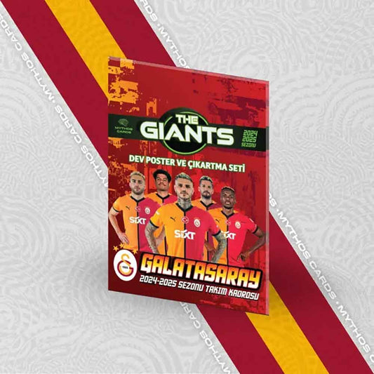 GALATASARAY - THE GIANTS 2024-2025 POSTER VE ÇIKARTMA SETİ