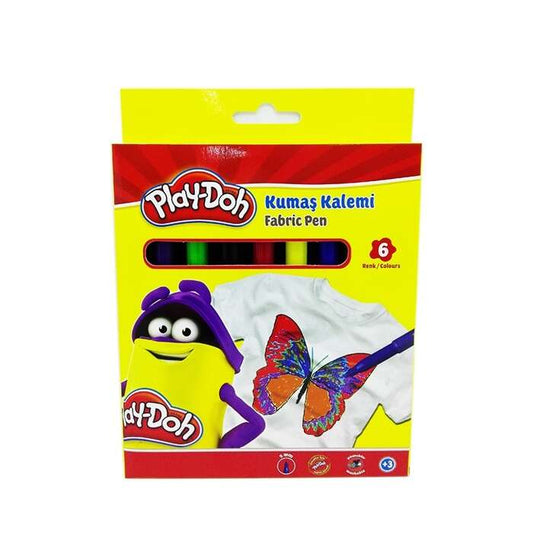 PLAY-DOH KUMAŞ KALEMİ 6 RENK