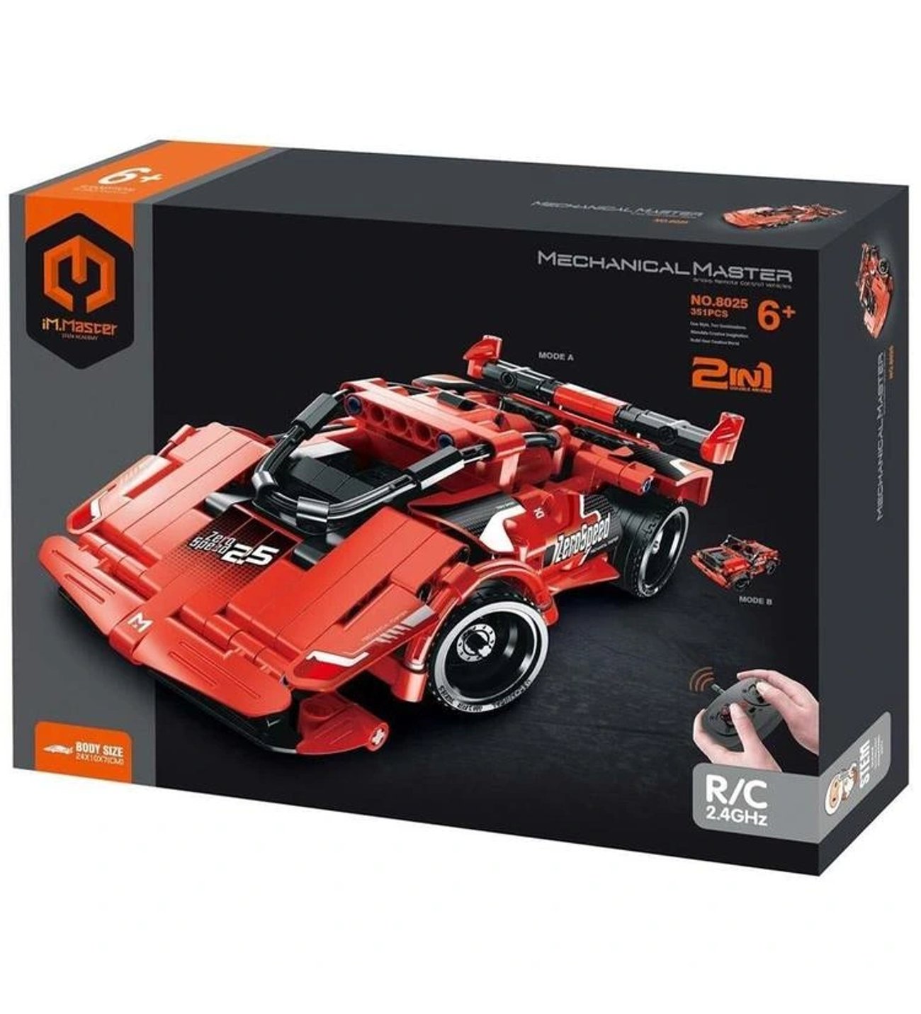 Kirmizi Master 351 Pcs  (SUNMAN 8025)